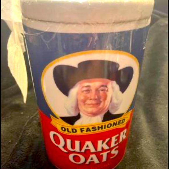 Old Fashioned Quaker Oats Cookie Jar 1877-1987 limited Edition. Near mint - Picture 1 of 7